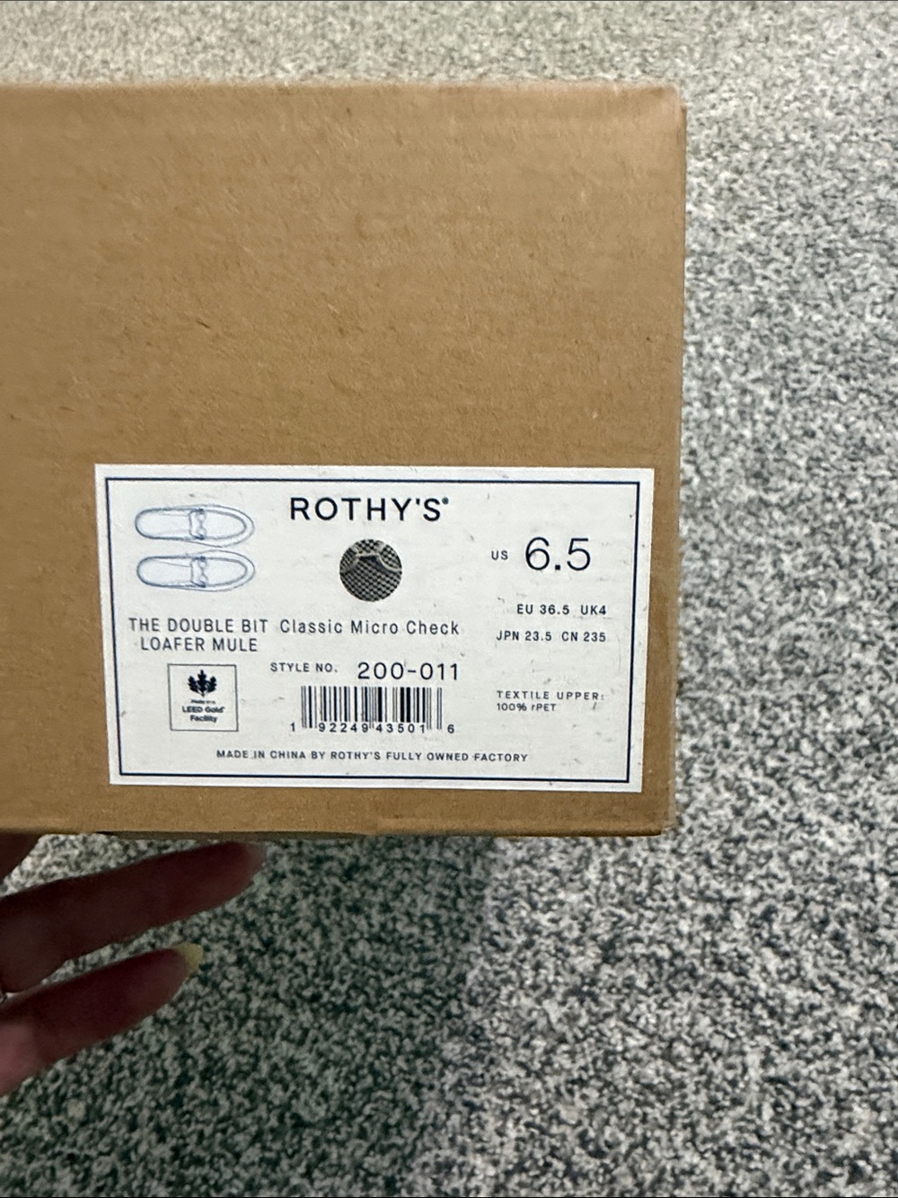 Rothy's Double Bit Loafer Mule - Picture 3 of 8